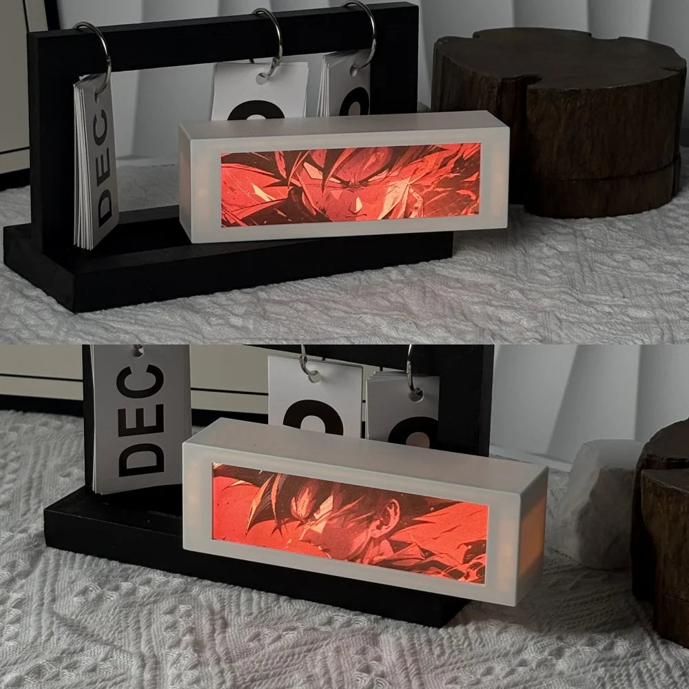 LED Character 3 "Box Lamp"