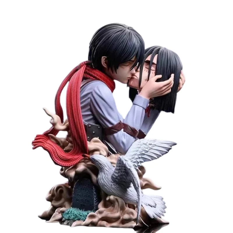 Attack On Titan - Eren Jaeger Mikasa Ackerman "One Last Kiss" (22cm)