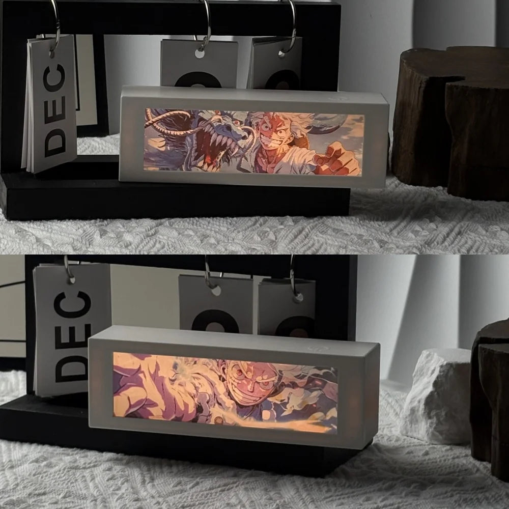 LED Character 3 "Box Lamp"