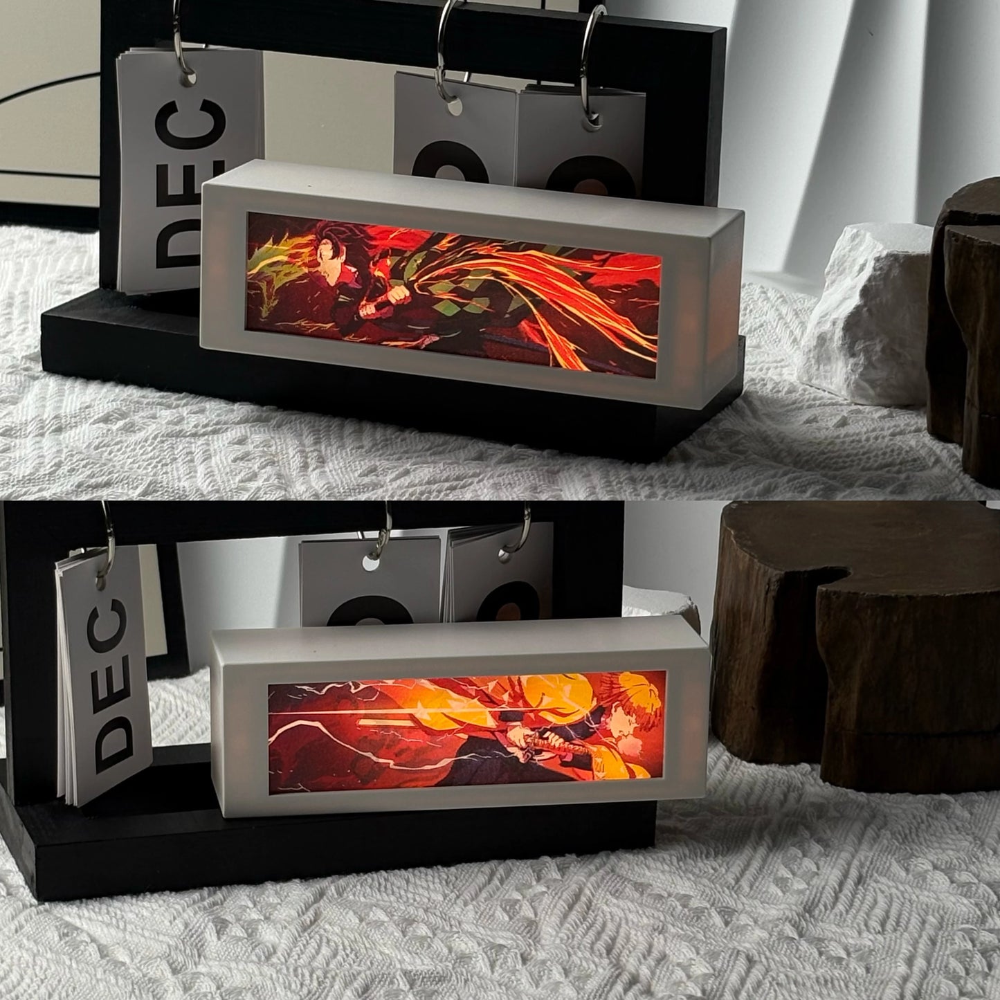 LED Character 3 "Box Lamp"
