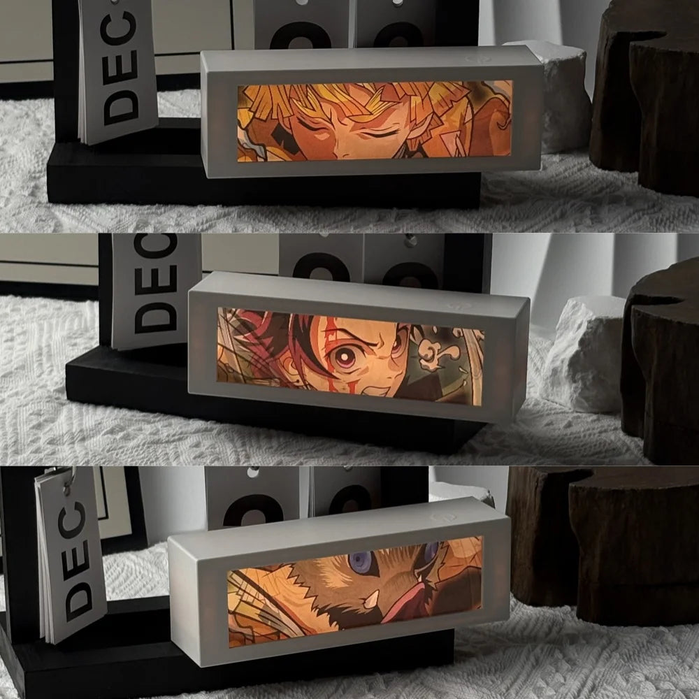 LED Character 3 "Box Lamp"