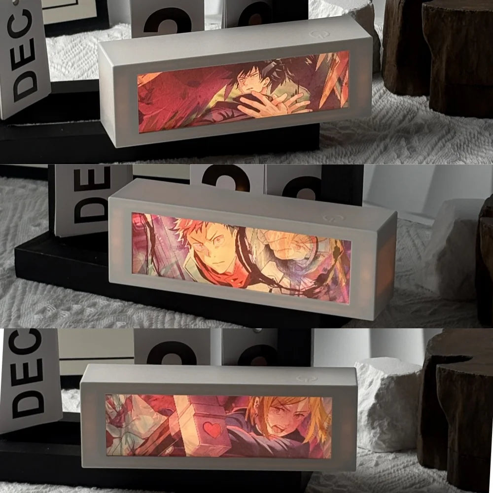LED Character 3 "Box Lamp"