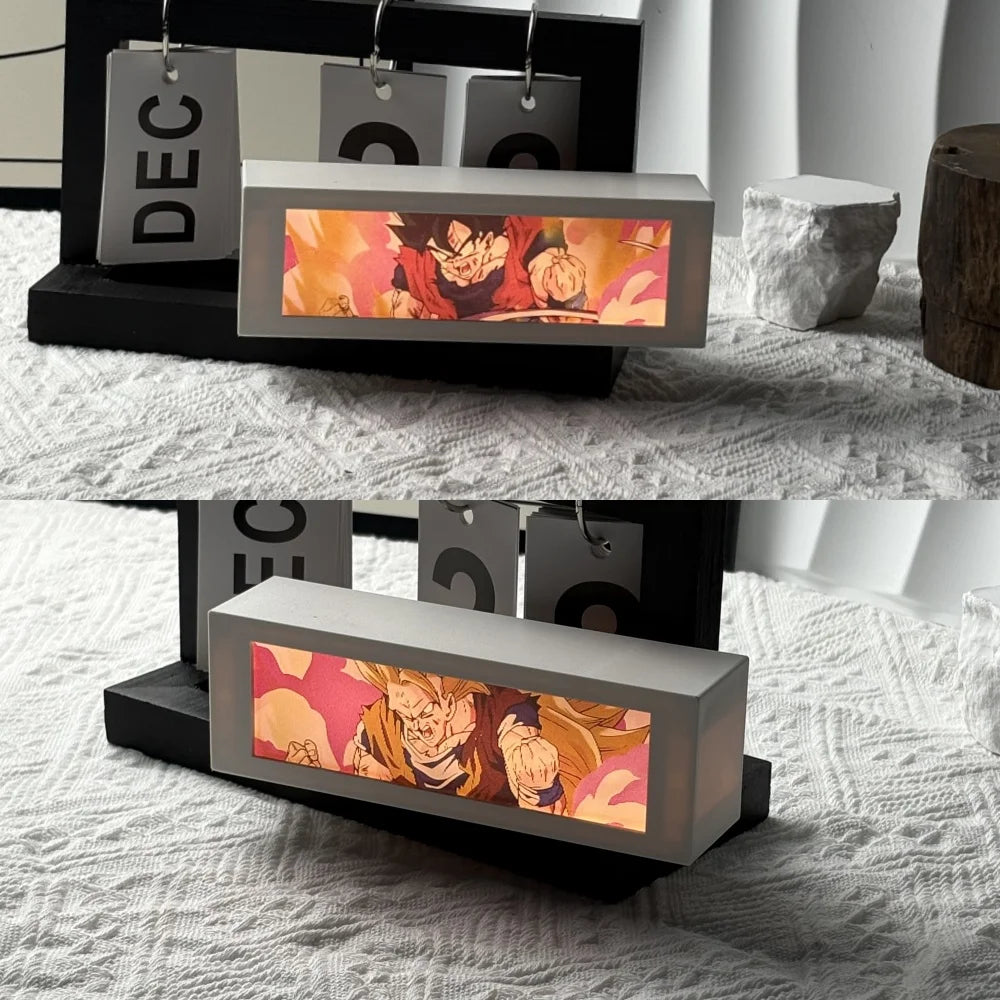 LED Character 3 "Box Lamp"