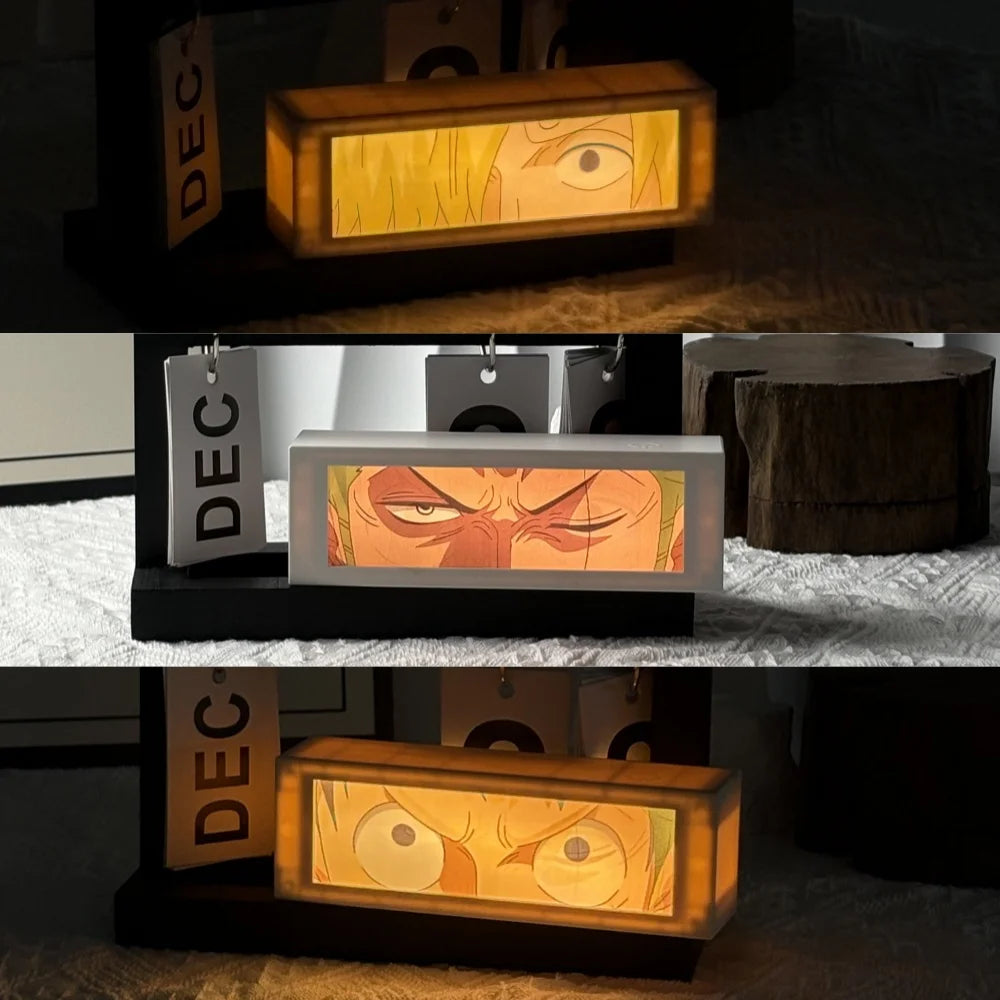 LED Character 3 "Box Lamp"
