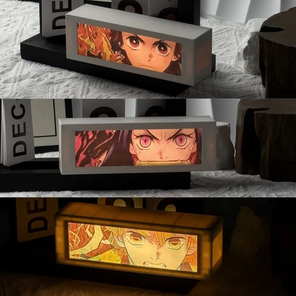 LED Character 3 "Box Lamp"