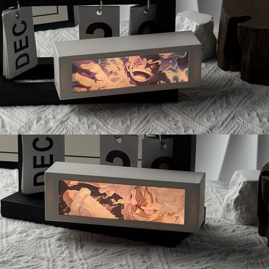 LED Character 3 "Box Lamp"